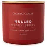 COLONIAL CANDLE Duftkerze Mulled Merry Berry 411g