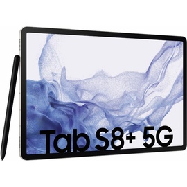 Samsung Galaxy Tab S8+ 12.4" 256 GB Wi-Fi silber