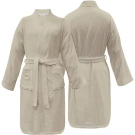 Tom Tailor Bademantel Kimono Beige L
