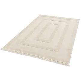 Schöner Wohnen Teppich Summer Bordüre 80 cm x 150 cm Creme