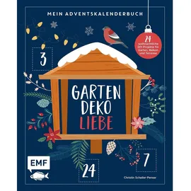 Edition Michael Fischer Mein Adventskalender-Buch: Gartendeko-Liebe
