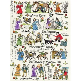 Bothy Threads Kreuzstich-Set Brontes, 28x38cm, XPS8, Zählmuster