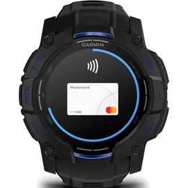 Garmin Instinct 3 AMOLED 50 mm Schwarz / Bolt Blue