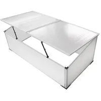 vidaXL ALU GEWÄCHSHAUS TREIBHAUS TOMATENHAUS FRÜHBEETKASTEN FRÜHBEET Tomaten Kasten NEU