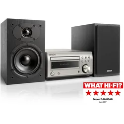 Denon D-M41DAB Silber-Schwarz