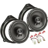 tomzz Audio 4003-004 TA16.5-Pro Lautsprecher Einbauset kompatibel mit Audi A3 8P A4 B6 B7 A8 Tür vorne 165mm Koaxial System