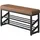 Hti-Living Schuhregal 100 x 50 x 30 cm 2 Ebenen / Braun