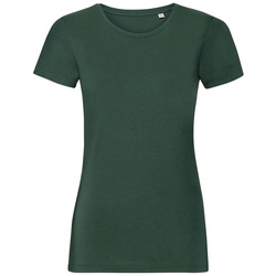 Russell Ladies Pure Organic T-Shirt, bottle green, XS