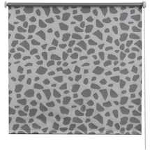 K-HOME Thermorollo Verdunklungsrollo ohne Bohren 40 x 150 cm grau