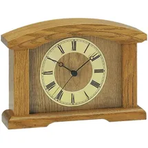 AMS Funktischuhr F5138/4 Made in Germany braun