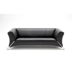 Rolf Benz Sofa 322 Leder Schwarz