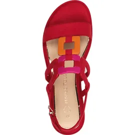 Marco Tozzi Da.-SandaletteModel 2810742 für Damen, rot, Größe 39 EU