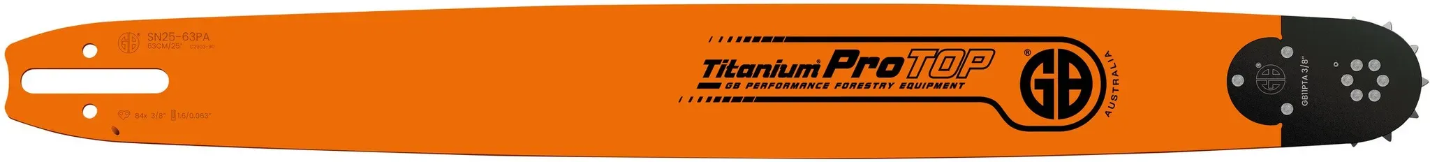 GB Führungsschiene Titanium ProTOP 3/8