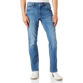 WRANGLER Greensboro Jeans Straight Fit, in Used-Optik-W38 / L30