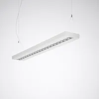 Trilux Creavo H2-L 1-flg. 36W Durchmesser 36 cm weiß Metall dimmbar