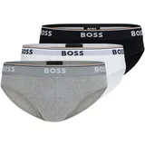Boss Slip 3er Pack Schwarz / Weiß / Grau M