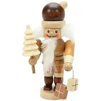 Christian Ulbricht GmbH Nussknacker Mini Weihnachtsmann 10,0 cm Braun