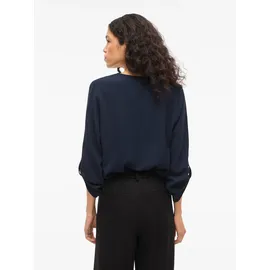 VILA Blusenshirt VIJOSA Blau S