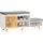 SoBuy FSR125 101 x 46 x 35 cm weiß / weiß