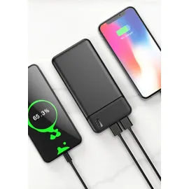 MaxLife Powerbank Schwarz