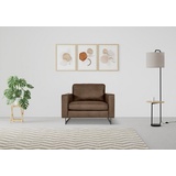 Places of Style Loveseat »Pinto«, braun