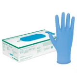 B. Braun Vasco® Nitril Sky blue Einmalhandschuh, unsteril 9206929 , 1 Packung = 200 Stück, Größe M