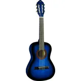 Eko GITARREN - CS-2 BLUE BURST Studio Series Klassische Gitarre, 1/2 Mensur, Blue Burst
