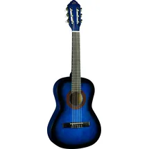 Eko GITARREN - CS-2 BLUE BURST Studio Series Klassische Gitarre, 1/2 Mensur, Blue Burst