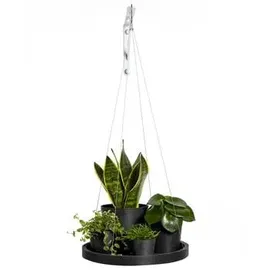 Ecopots Hanging Saucer Ø 36 x 3 cm Dunkelgrau