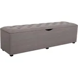 Home Affaire Truhenbank Knobbed Braun 160 x 42 x 40 cm