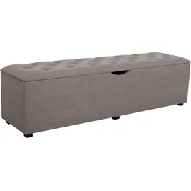 Home Affaire Truhenbank Knobbed Braun 160 x 42 x 40 cm