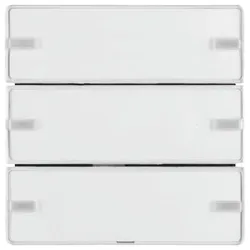 1St. Berker 80143329 Tastsensor 3fach Komfort mit Beschriftungsfeld KNX Q.x pola...