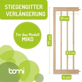Bomi Zubehör Türschutzgitter Miko 10-50 cm Buche