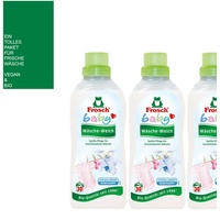 (1L|8,88) 3x750ml Frosch Baby Weichspüler Wäsche-Weich 90WL Vegan Bio