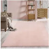 the carpet Teppich »Relax«, rechteckig, 16 mm Höhe, waschbarer Wohnzimmer Teppich modern rutschfest pink