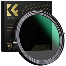 K&F Concept CPL + Variabel ND Filter - Nano X ND2-ND32 82mm