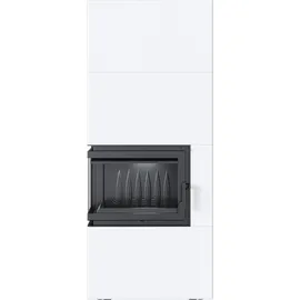 Kratki SIMPLE Box 8 kW Ø 200 links mit Türfeder Weiß