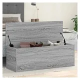 vidaXL Aufbewahrungsbox Truhe 102 x 35 x 35 cm 1-tlg. grau