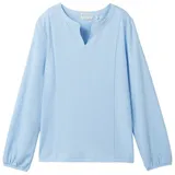 Tom Tailor Vertical Stripe Bluse Blue White Thin Stripe XL
