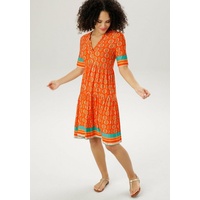 Aniston SELECTED Sommerkleid, orange