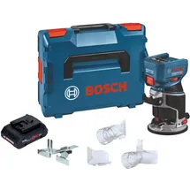 Bosch GKF 18V-8 Akku Kantenfräse 18 V 8,0 mm + 1x Akku 4,0 Ah + L-Boxx
