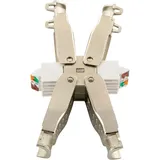 Schwaiger CAT 6A Keystone Netzwerkkabelverbinder