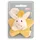 NICI Mini MagNICI Hase mit Stern 7 cm Weiß