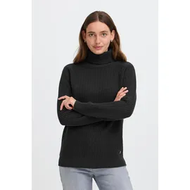 Oxmo Rollkragenpullover Schwarz M