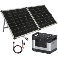 Powerstation & Solar-Generator mit 240-W-Solarpanel, 1.120 Wh