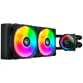 Cougar Poseidon Elite 240, ARGB, Schwarz