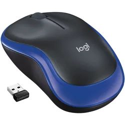 1000 DPI Büro Maus Optisch  M185 (Schwarz, Blau)