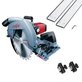 Mafell Handkreissäge MKS 130 Ec + Führungsschiene 3m, 2-teilig + Adapterpaar