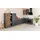 kochstation Winkelküche L-Form 380 x 180 cm grau