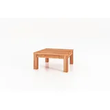 Natur24 Couchtisch Couchtisch Bento Kernbuche 90x90x43cm mit Schublade und Holzbeinen